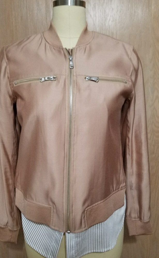 Trouve rose bomber jacket size S